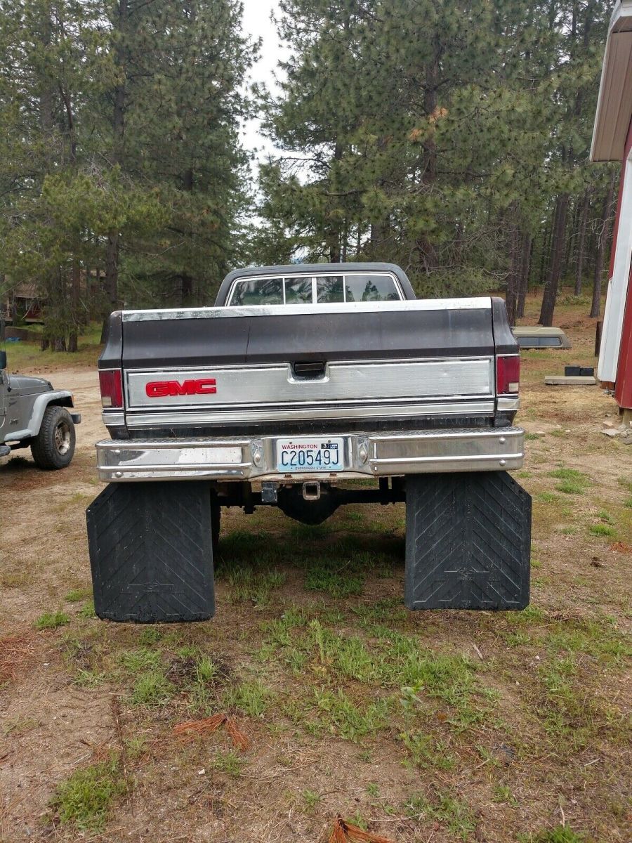 1984 gmc k2500 pickup brown 4wd automatic
