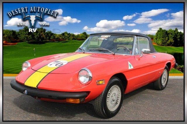 alpha romeo iniezione convertible