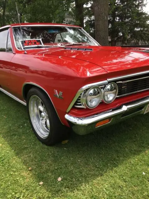 chevy chevelle red with 0 miles, for sale!