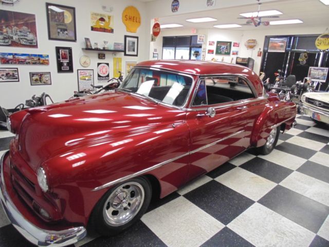 1952 chevrolet custom street rod master deluxe two door hardtop