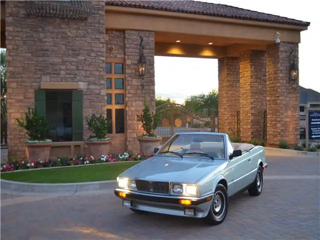 1987 maserati biturbo spyder major engine out work oct 17 excellent condition