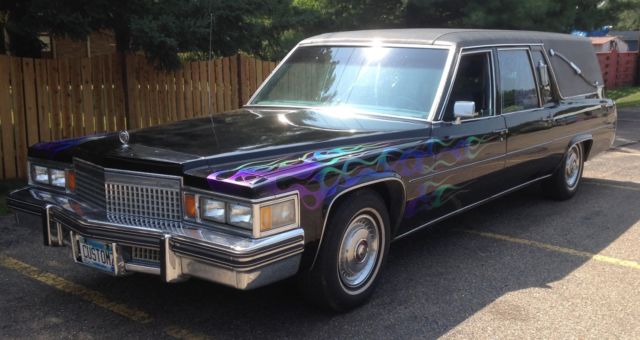 1979 cadillac s&s victorain hearse
