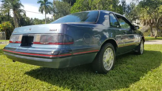 1987 ford thunderbird turbo coupe medium shadow blue motortrend car of the year