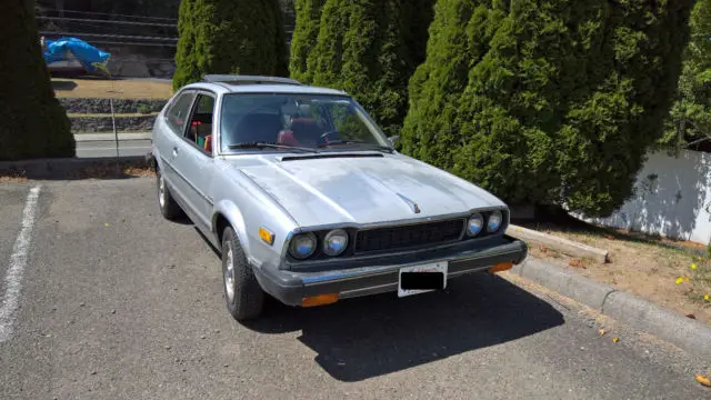 classic 1978 honda accord lx ragtop dealer option + city turbo swap available