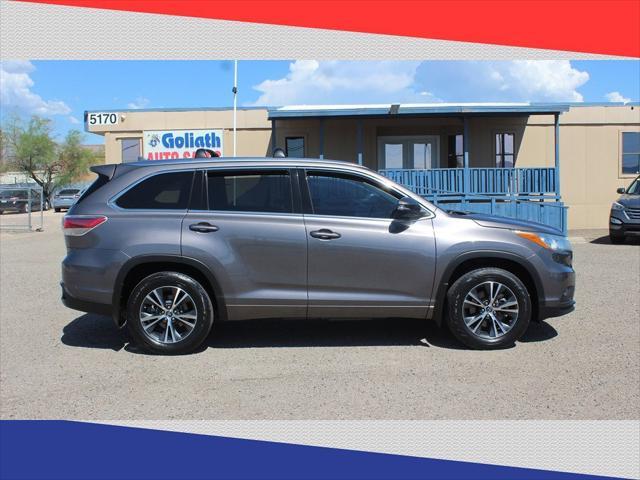 2016 toyota highlander xle