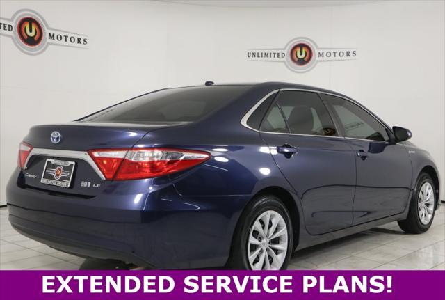 2017 toyota camry hybrid le