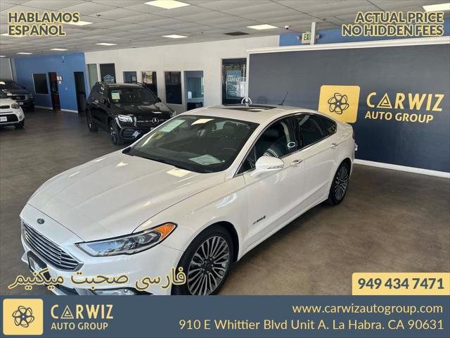 2018 ford fusion hybrid titanium