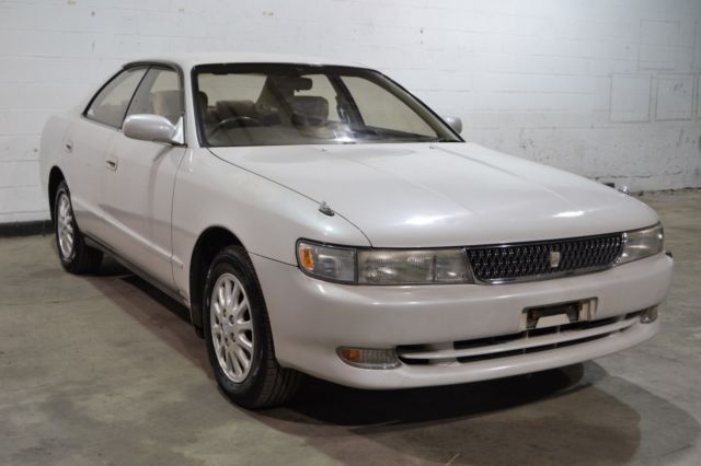 1993 toyota chaser 88,270 miles white sedan 1jzge auto jzx90