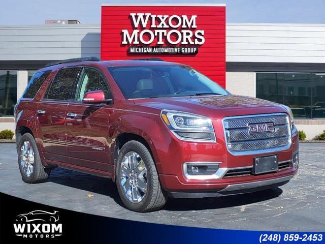 2016 gmc acadia denali