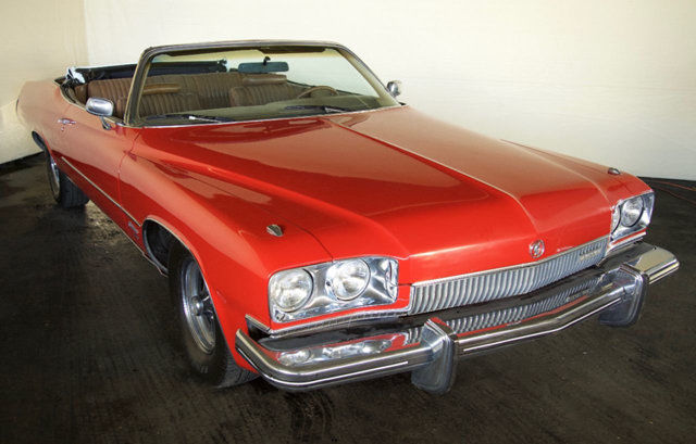 1973 buick centurion buick73 86440 miles burgundy
