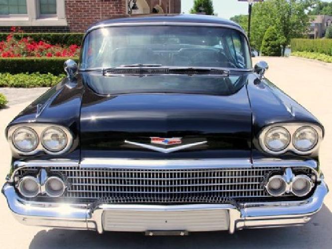 1958 chevrolet impala onyx black in denver, co