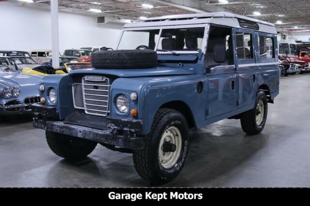 1978 land rover defender series iii blue suv ford 3.0l v6 110507 miles