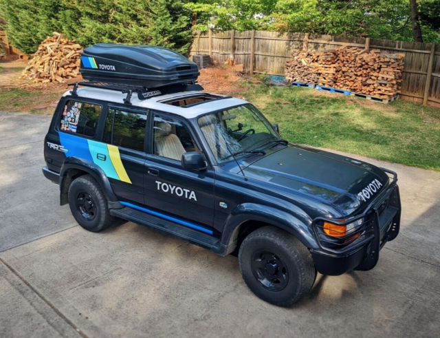 1993 toyota landcruiser with 96 engine triple locked