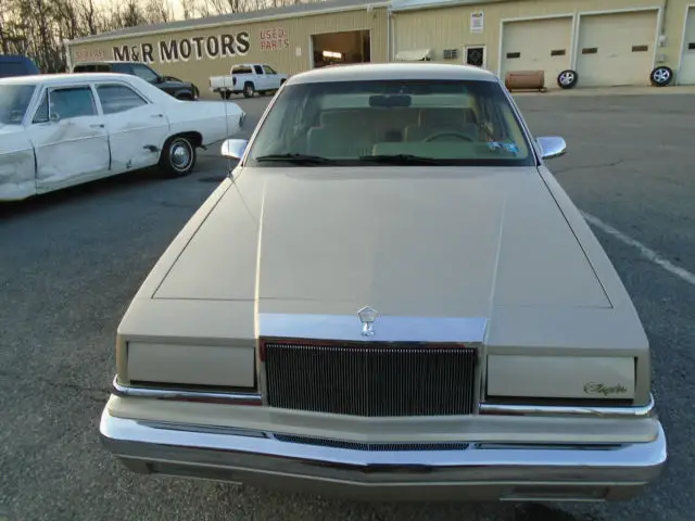 no reserve 1989 chrysler new yorker sedan 3.0l low mile one owner garage kept
