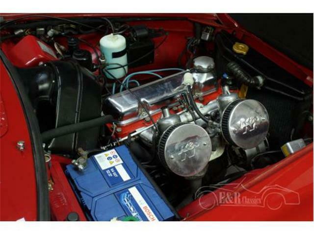 1961 volvo p1800 coupe 11167 miles red 1778 manual