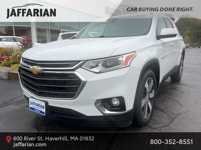 2021 chevrolet traverse lt leather