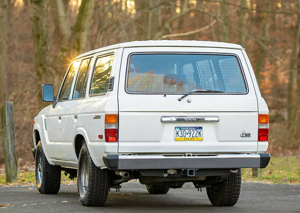 1982 toyota land cruiser manual fj60 4wd 4x4 rare low mi video carfax