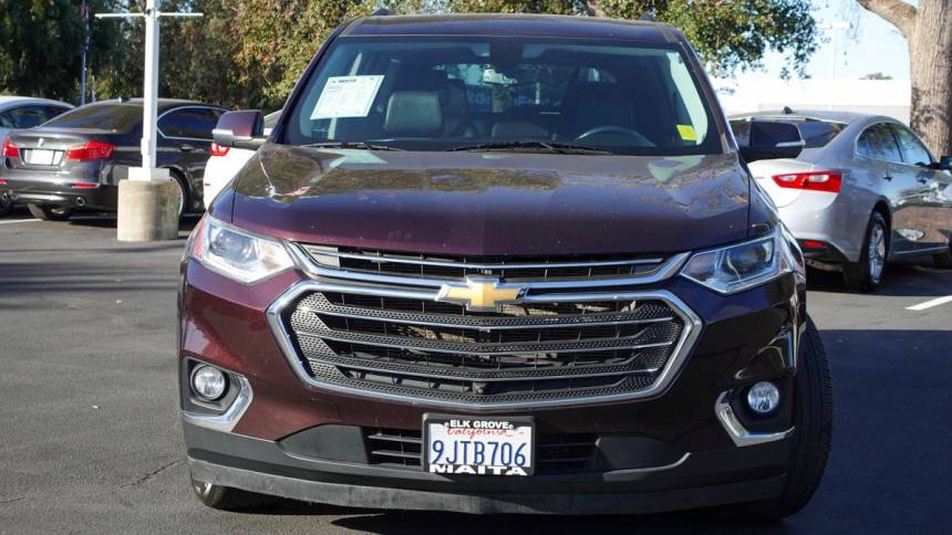 2021 chevrolet traverse lt leather