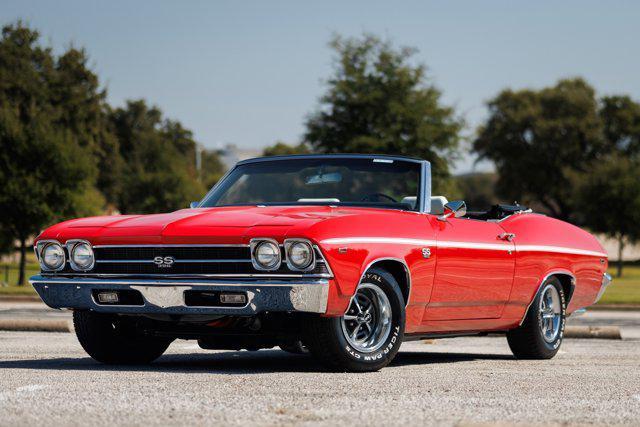 1969 chevrolet chevelle convertible 454 - fully restored