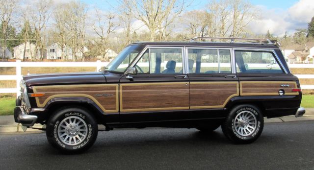 selling world wide with no reserve 1991 jeep grandwagoneer rust free