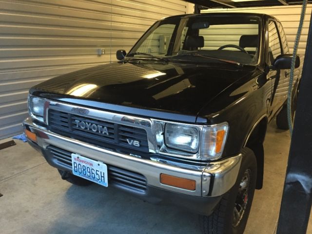1989 toyota pickup 4x4 v6 deluxe ext cab 82k original miles rust free 1 owner