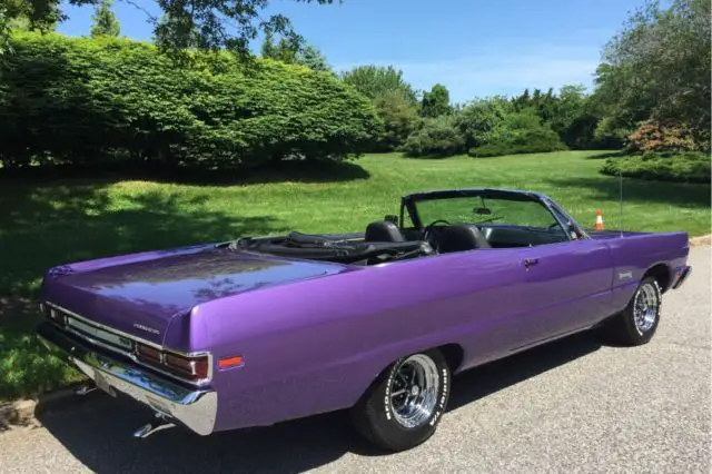 1969 plymouth fury convertible 14,182 miles purple convertible 8 cylinder autom