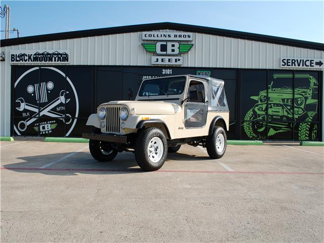 1985 jeep cj 4wd 65,310 miles almond beige suv straight 6 cylinder engine 4.2l/