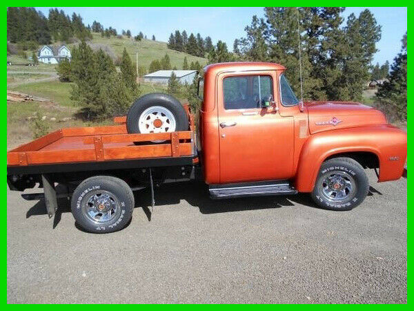 1956 ford f100 pickup truck 5/0l v8 5-spd manual complete frame off restoration