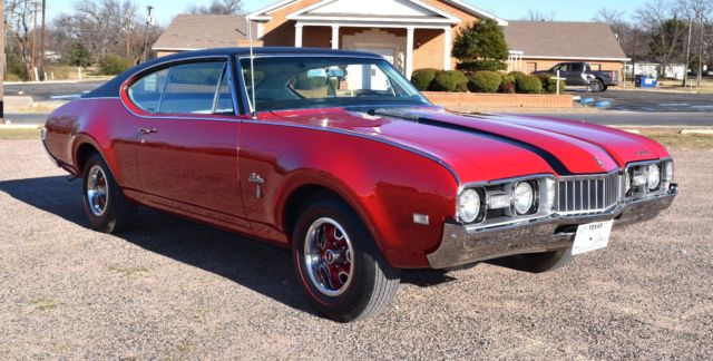 1968 oldsmobile cutlass s, 2 door ht, 350, auto, ac ps pb frame-off restoration