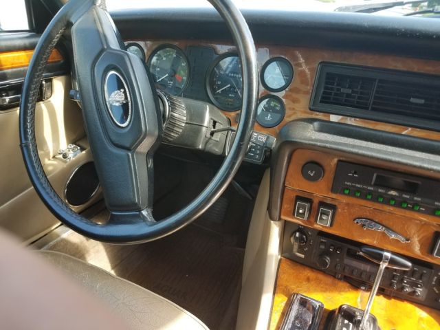 1986 jaguar xj6 vanden plas former show car 68,000 original miles