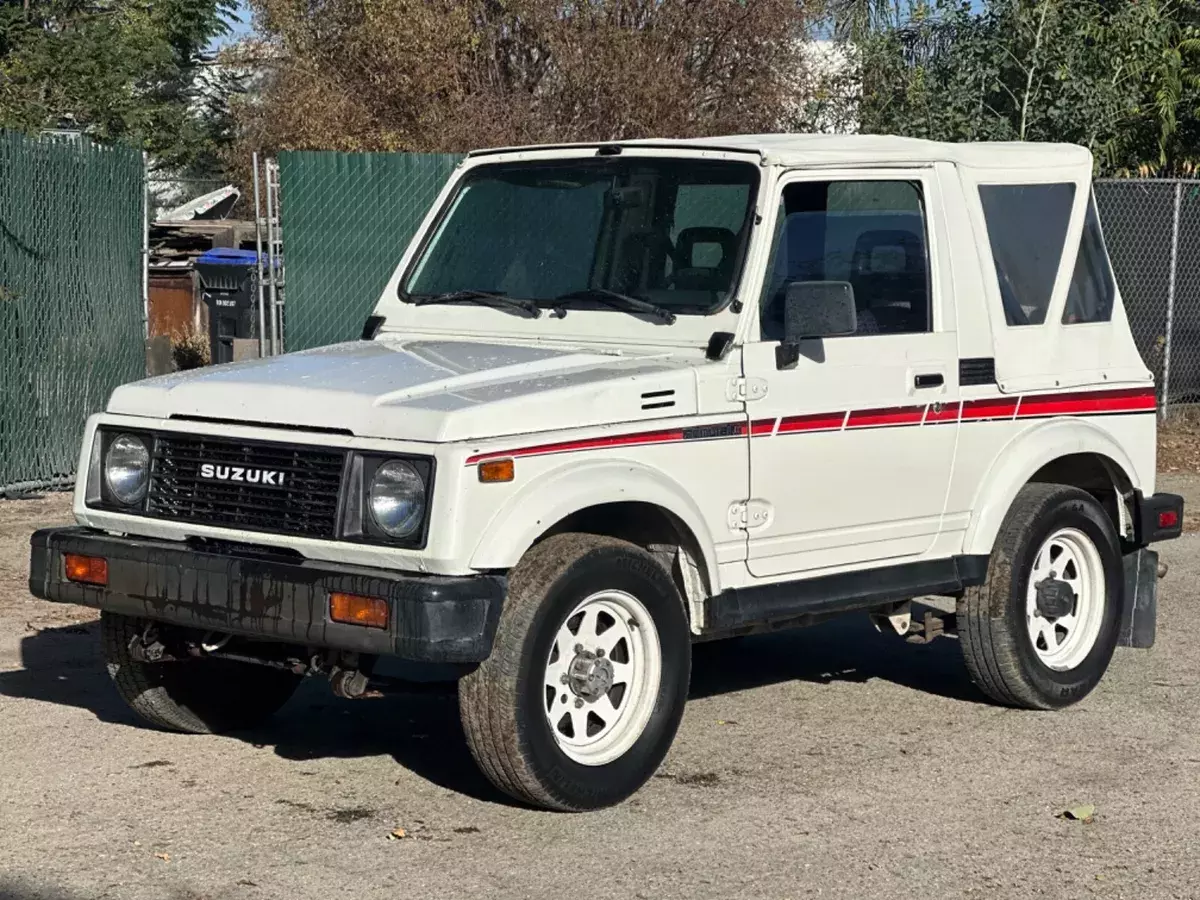 1987 suzuki samurai jx 93k miles 1.3l 4 cylinder transmission