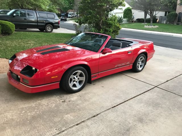 1988 iroc a 5-speed g92 convertible! 38k miles!!