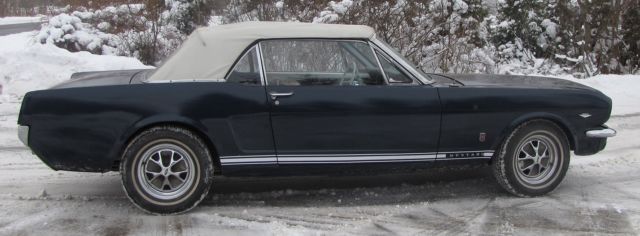 1966 mustang convertible gt a code 4 speed barn find