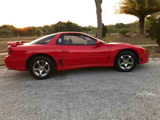 1992 mitsubishi 3000gt gto sl black leather chrome rims navigation