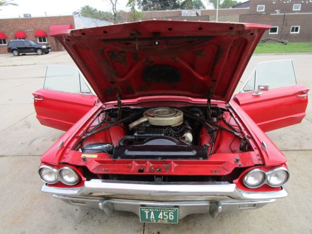 1964 ford thunderbird convertible survivor - 49k actual miles - must see!