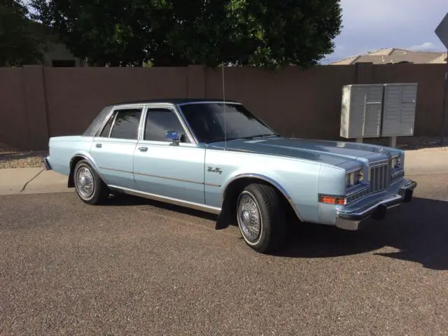 1985 plymouth grand fury salon edition