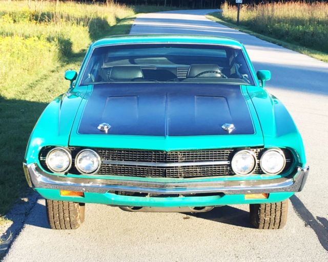 1970 ford torino cobra 429 big block 4-speed manual grabber green must look!!!!!