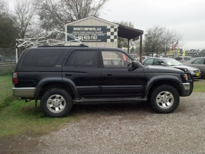 1998 toyota 4runner limited 4x4 suv: 113k * miles warranty * autocheck in houston, tx