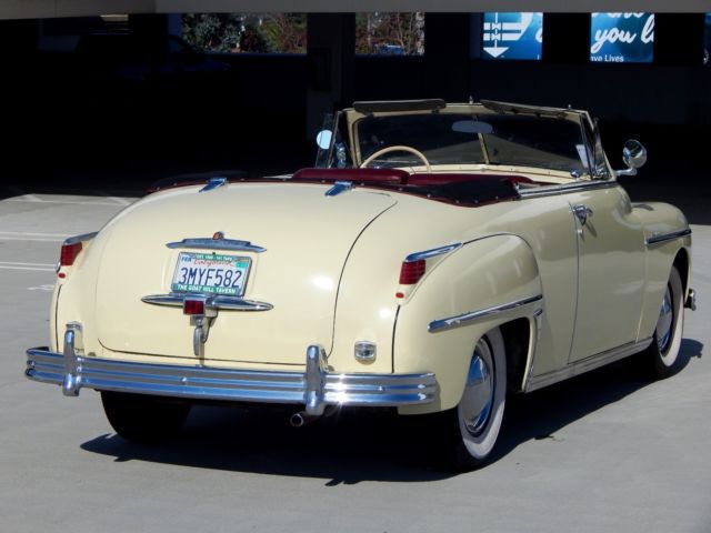 1949 plymouth special deluxe convertible - previous cosmetic restoration