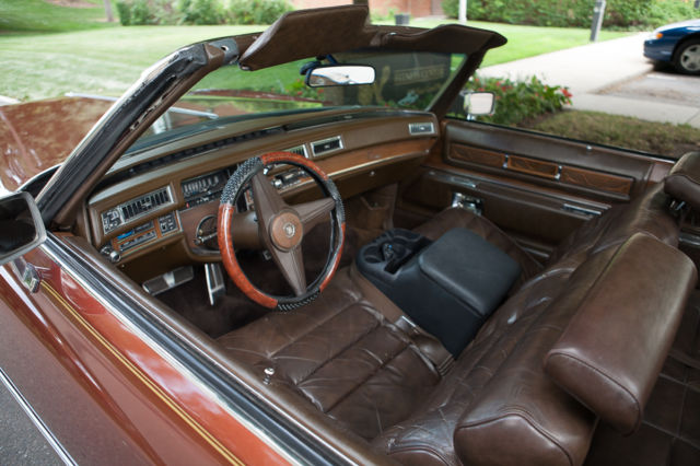 1975 cadillac eldorado convertible in great condition only 47,500 miles