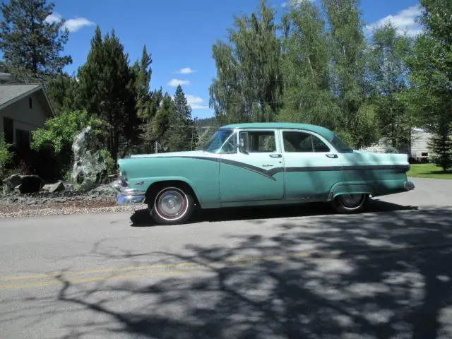 1956 ford fairlane town sedan with the thunderbird v8 option