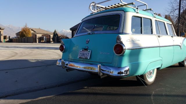 1955 ford “country sedan†9-passenger wagon