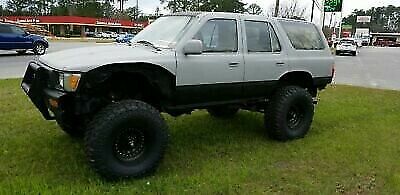 1990 toyota 4runner sr5 no reserve!!! custom off road 4x4 manual trans