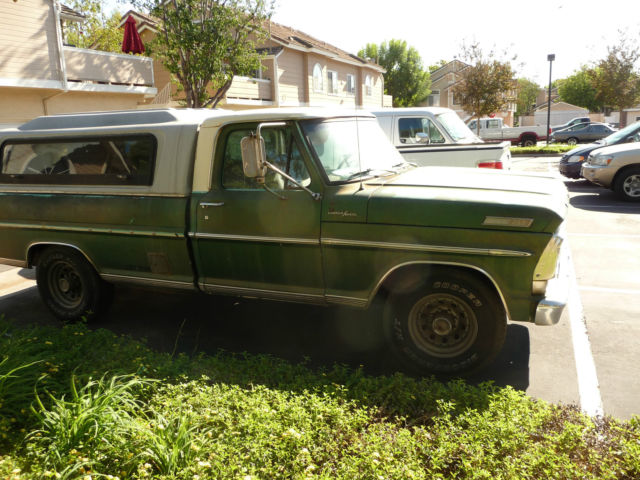 ford f250 camper special-numbers matching engine