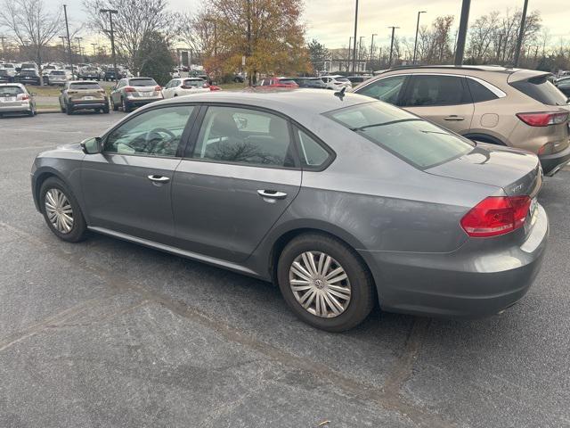 2014 volkswagen passat 2.5l s