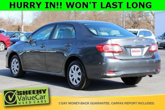 used 2011 toyota corolla le hagerstown, md 21740 for sale in hagerstown, maryland