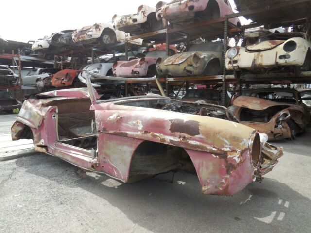 1958 mercedes benz 190sl roadster 190 sl project car for parts or restoration 12