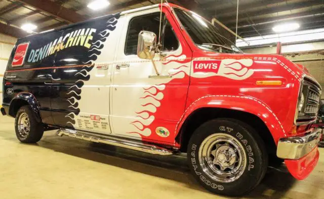 1976 ford coca cola levi denim machine