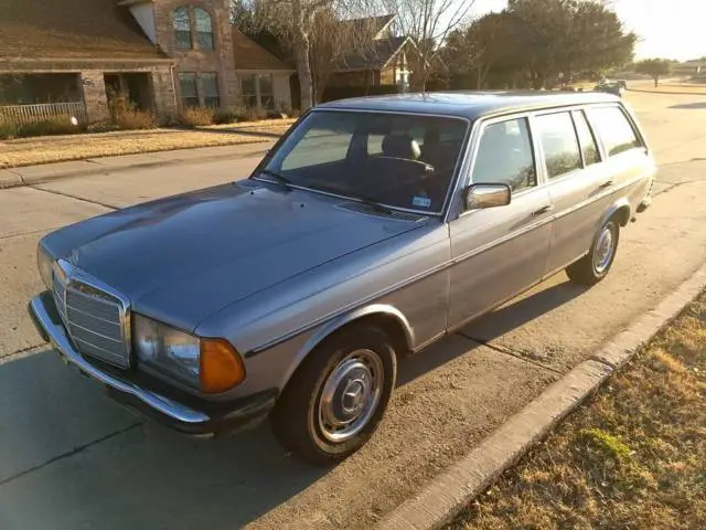1980 mercedes benz w123 280 te 4 speed manual euro wagon rare!