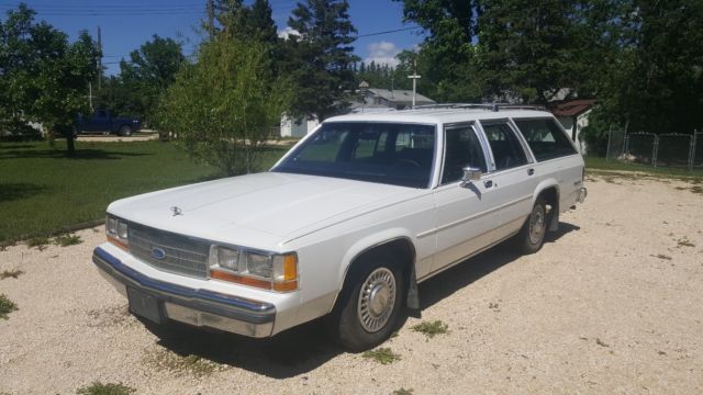 1988 ford ltd crown victoria station wagon 351 cop motor police package
